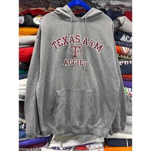Sz L vintage Y2K, Texas A&M University sweatshirt, hoodie embroidered college